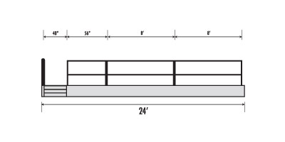 Parade Float Rentals - 24 Foot Flat